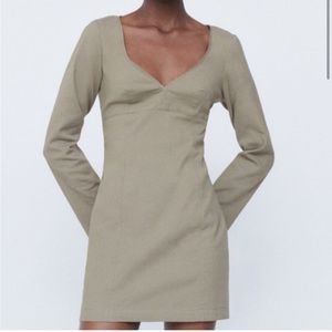 NWT Size Small Tape Mini Dress from Zara